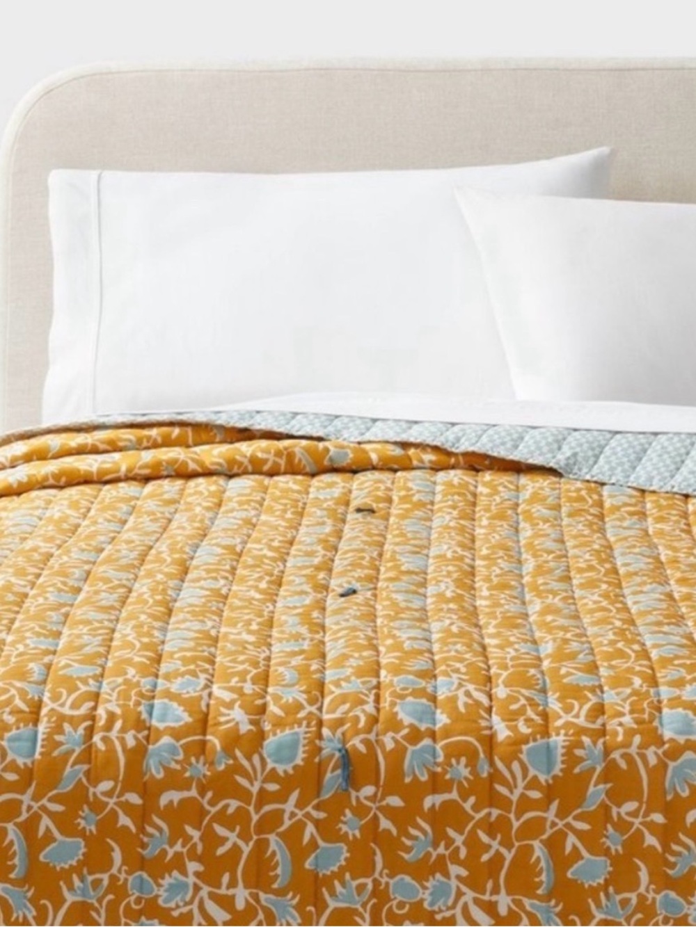 Full/Queen Earthy Vines Quilt